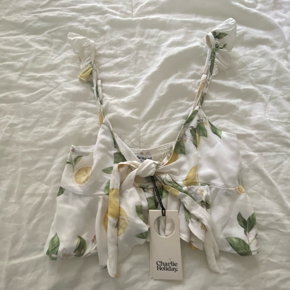 Charlie Holiday crop Top